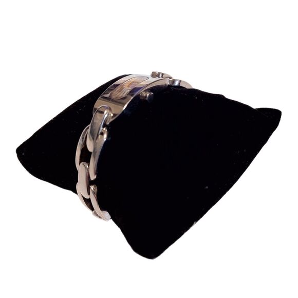 Fendi [Authentic] 3400L Stainless Steel Sapphire Crystal Quartz Bracelet Watch main image 6